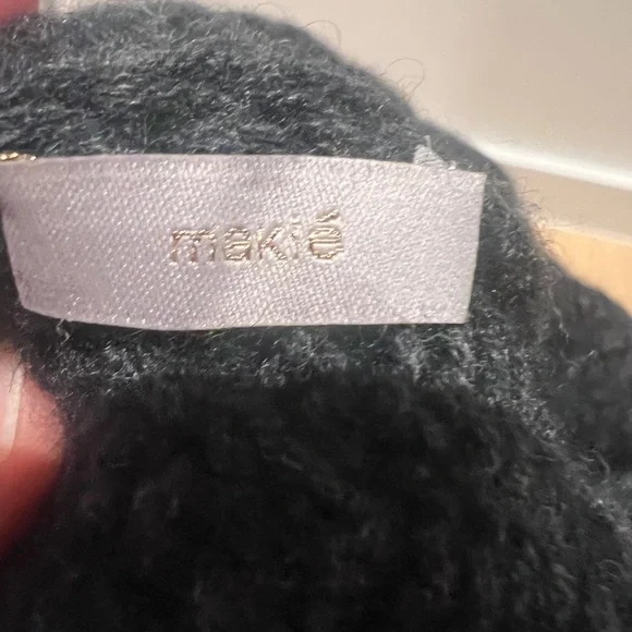 NWT Makié Toddler Cashmere Hat and Cotton Gloves
